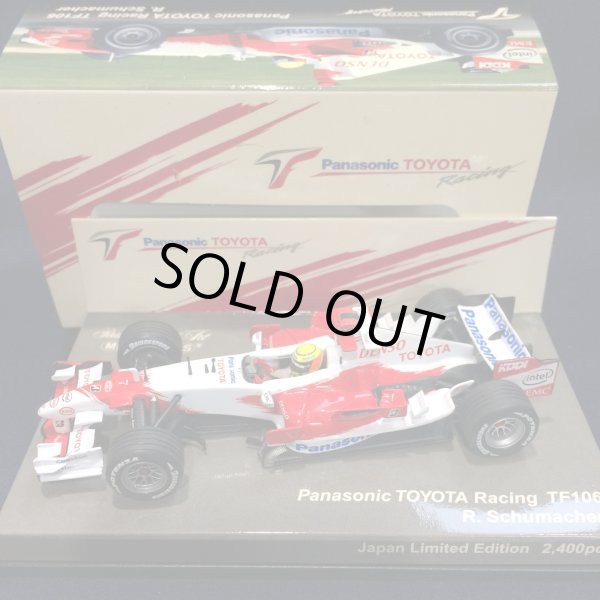 画像1: セカンドハンド品●TOYOTA別注●PMA1/43 PANASONIC TOYOTA TF106 (R.シューマッハ）#7