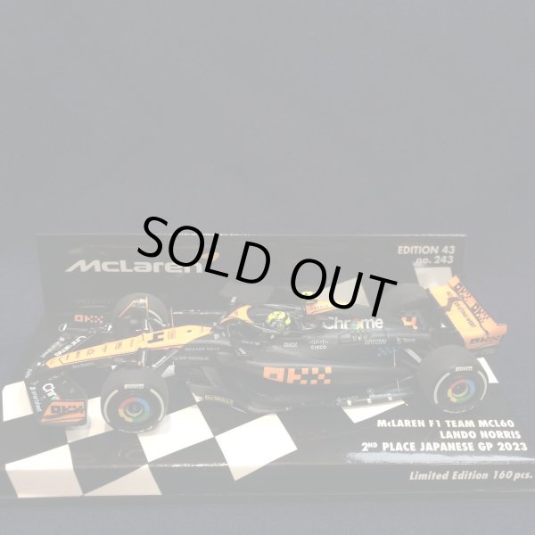 画像1: 新品正規入荷品●PMA1/43 McLAREN MCL60 2nd JAPANESE GP 2023 (L.ノリス）#4