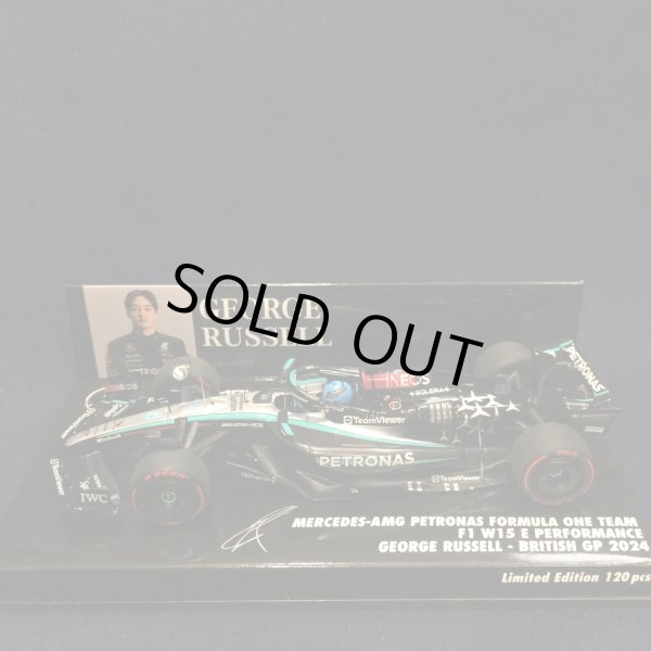 画像1: 新品正規入荷品●PMA1/43 MERCEDES-AGM PETRONAS W15 BRITISH GP 2024 (G.ラッセル）#63