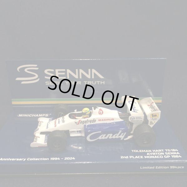 画像1: 新品正規入荷品●●PMA1/43 TOLEMAN HART TG184 2nd PLACE NONACO GP 1984 (A.セナ）#19