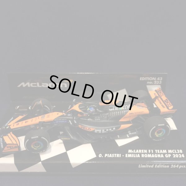 画像1: 新品正規入荷品●PMA1/43 McLAREN MC38 EMILIA ROMAGNA GP 2024 (O.ピアストリ）#81