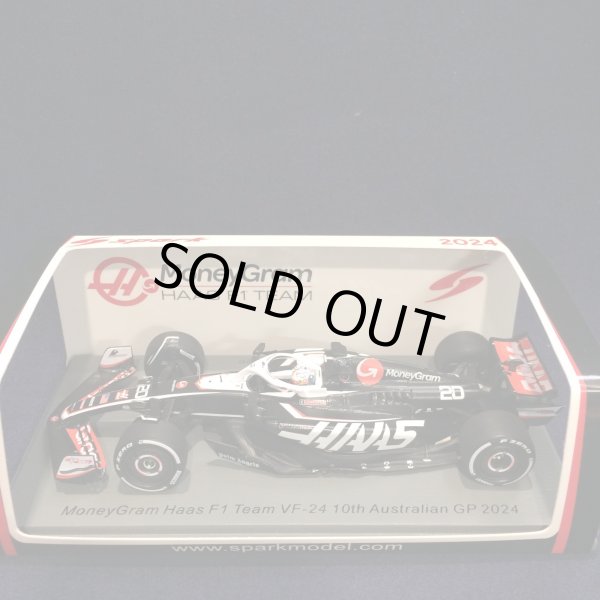 画像1: 新品正規入荷品●SPARK 1/43 MONEYGRAM HAAS F1 VF-24 10th AUSTRALIAN GP 2024 (K.マグヌッセン）#20