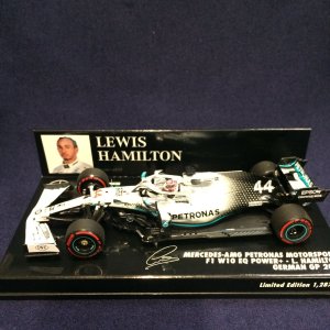 画像: セカンドハンド品●PMA1/43 MERCEDES AMG PETRONAS W10 GERMAN GP 2019 (L.ハミルトン）#44