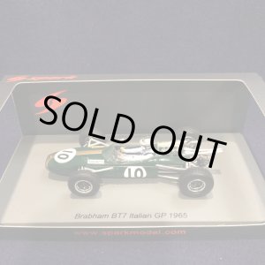 画像: 新品正規入荷品●SPARK 1/43 BRABHAM BT7 ITALIAN GP 1965 (G.BAGHETTI) #10