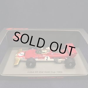 画像: 新品正規入荷品●SPARK 1/43 LOTUS 63 2nd GOLD CUP 1969 (J.RINDT) #2