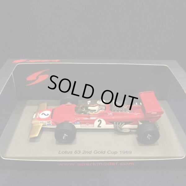 画像1: 新品正規入荷品●SPARK 1/43 LOTUS 63 2nd GOLD CUP 1969 (J.RINDT) #2