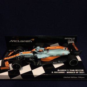 画像: セカンドハンド品●PMA 1/43 McLAREN MCL35M MONACO GP 2021 (D.リカルド）#3