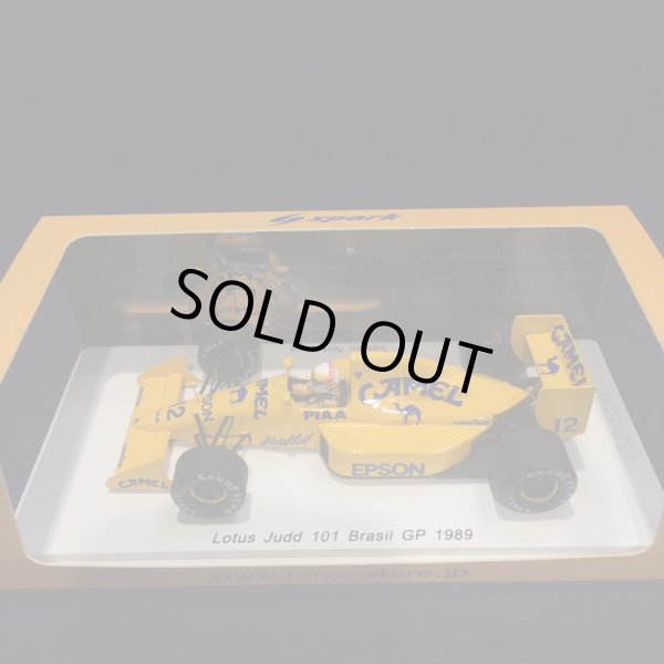 画像1: セカンドハンド品●未開封品●FORZA別注●SPARK1/43 LOTUS 101 BRAZIL GP 1989 (中嶋悟）#12