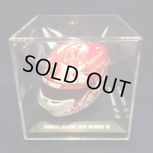 画像: 新品正規入荷品●LOOKSMART 1/5 FERRARI F1 MONACO GP 2024 (C.ルクレール）ミニヘルメット