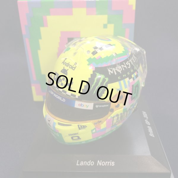 画像1: 新品正規入荷品●SPARK1/5 McLAREN F1 BRITISH GP 2024 (L.ノリス）ミニヘルメット