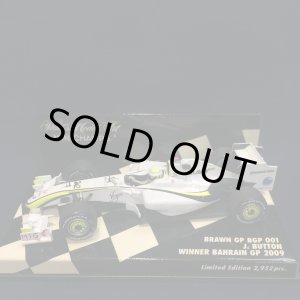 画像: セカンドハンド品●PMA1/43 BRAWN BGP 001 WINNER BAHRAIN GP 2009 (J.バトン）#22