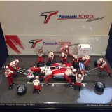 画像: セカンドハンド品●PMA1/43 TYOTA TF103 （O.パニス）ピットストップジオラマ