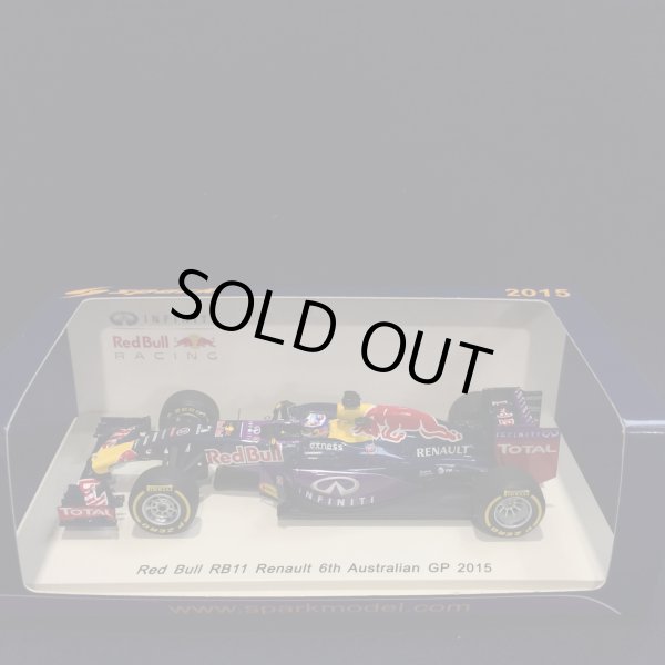 画像1: セカンドハンド品●SPARK1/43 RED BULL RENAULT RB11 6th AUSTRALIAN GP (D.リカルド）#3