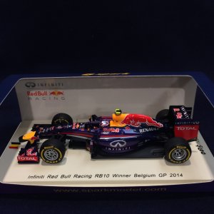画像: セカンドハンド品●SPARK1/43 INFINITI RED BULL RB10 WINNER BELGIUM GP 2014 (D.リカルド）#3