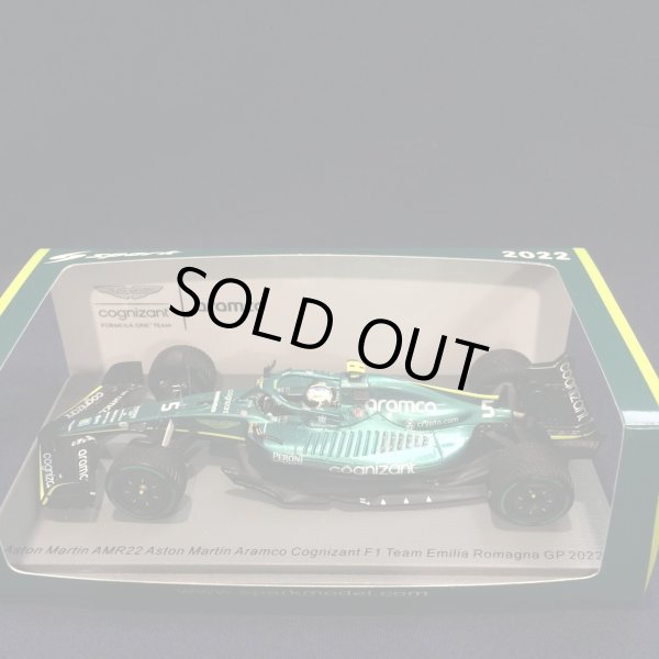 画像1: セカンドハンド品●SPARK1/43 ASTON MARTIN AMR22 EMILIA ROMAGNA GP 2022 (S.ベッテル）#5