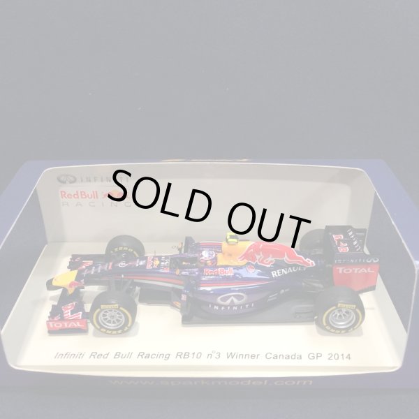 画像1: セカンドハンド品●SPARK1/43 INFINITI RED BULL RB10 WINNER CANADA GP 2014 (D.リカルド）#3