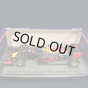 画像: セカンドハンド品●SPARK1/43 RED BULL TAG HEUER RB12 WINNER MALAYSIAN GP (D.リカルド）#3