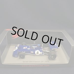 画像: 新品正規入荷品●SPARK 1/43 TYRRELL 004 FRENCH GP 1972 (P.デパイエ) #8