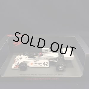 画像: 新品正規入荷品●SPARK 1/43 BRABHAM BT42 PRACTICE US GP 1974 (I.ASHLEY) #42