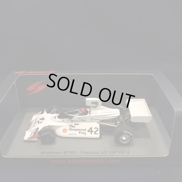 画像1: 新品正規入荷品●SPARK 1/43 BRABHAM BT42 PRACTICE US GP 1974 (I.ASHLEY) #42