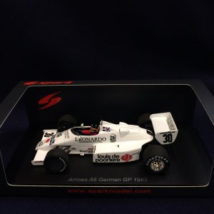 画像: 新品正規入荷品●SPARK 1/43 ARROWS A6 GERMAN GP 1983 (T.BOUTSEN) #30