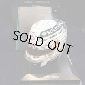 画像: 新品正規入荷品●SPARK1/5 MERCEDES F1 QATAR GP 2024 (G.ラッセル）ミニヘルメット