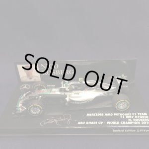 画像: セカンドハンド品●PMA1/43 MERCEDES AMG PETRONAS W07 WORLD CHAMPION 2016 ABU DHABI GP (N.ロズベルグ）#6