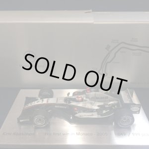 画像: セカンドハンドミニカー●MERCEDES別注●PMA1/43 McLAREN MERCEDES MP4-20 WINNER MONACO GP 2005 (K.ライコネン）