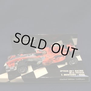 画像: セカンドハンド品●PMA1/43 SPYKER TOYOTA MF1 M16 (T.モンテイロ）2006 