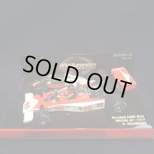 画像: セカンドハンド品●PMA1/43 McLAREN FORD M23 BRITISH GP 1977 (G.ビルヌーブ）#40
