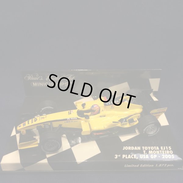 画像1: セカンドハンド品●PMA1/43 JORDAN TOYOTA EJ15 3rd PLACE USA GP 2005 (T.モンテイロ）2005 