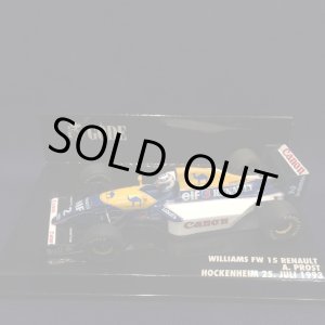 画像: セカンドハンド品●GODE別注●PMA1/43 WILLIAMS RENAULT FW15 HOCKENHEIM 1993 (A.プロスト)#2