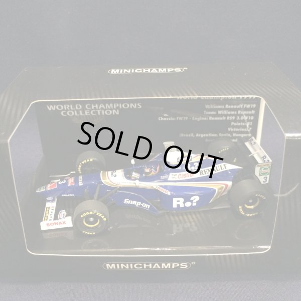 画像1: セカンドハンド品●WORLD CHAMPIONパッケージ●PMA1/43 WILLIAMS FW19 (J.ビルヌーブ）1997 #3