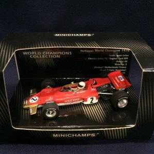 画像: セカンドハンド品●WORLD CHAMPIONパッケージ●PMA1/43 LOTUS 72 (J.リント）1970 #2