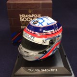 画像: セカンドハンド品●SPARK1/5 ミニチュアヘルメット INDY500 WINNER 2017 (佐藤琢磨）