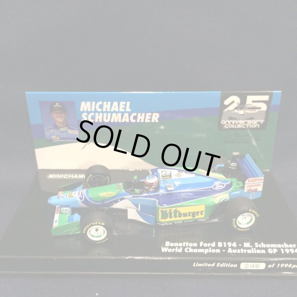 画像1: セカンドハンド品●25 ANNIVERSARY COLLECTION●PMA1/43 BENETTON B194 WORLD CHAMPION AUSTRALIAN GP 1994 （M.シューマッハ）#5