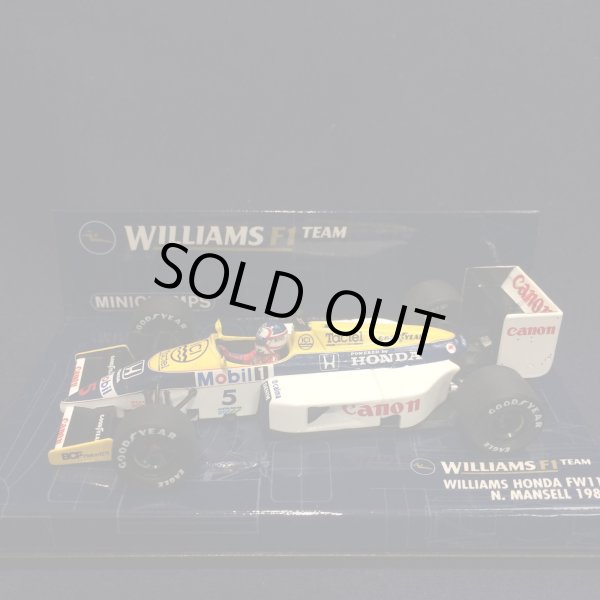 画像1: セカンドハンド品●PMA1/43 WILLIAMS HONDA FW11 (N.マンセル） 1986 #5