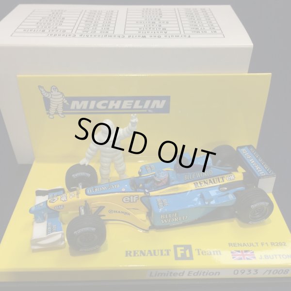 画像1: セカンドハンド品●ミシュラン別注●PMA1/43 RENAULT R202 (J.バトン）#15