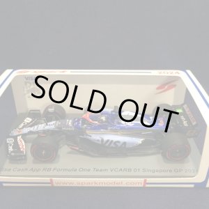 画像: 新品正規入荷品●SPARK 1/43 VISA CASH APP RB F１ VCARB 01 SINGAPORE GP 2024（D.リカルド）#3
