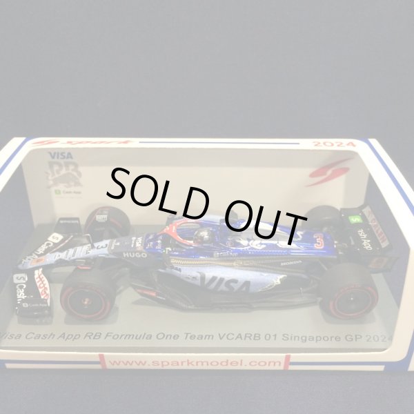 画像1: 新品正規入荷品●SPARK 1/43 VISA CASH APP RB F１ VCARB 01 SINGAPORE GP 2024（D.リカルド）#3