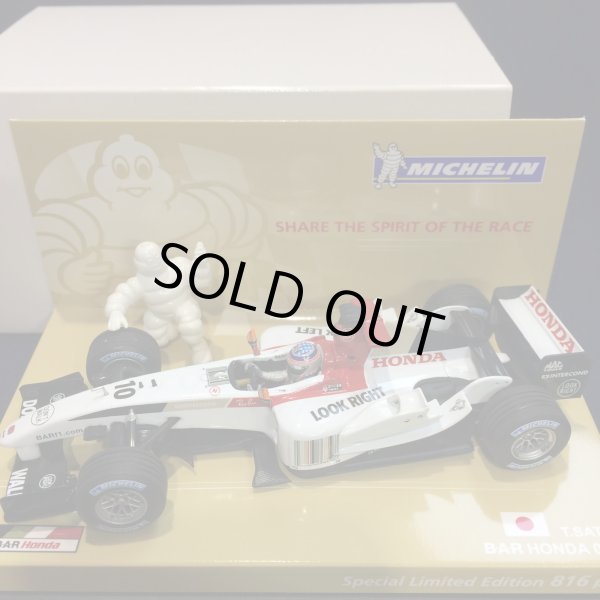 画像1: セカンドハンド品●ミシュラン別注●PMA1/43 BAR HONDA BAR006 (佐藤琢磨）#10
