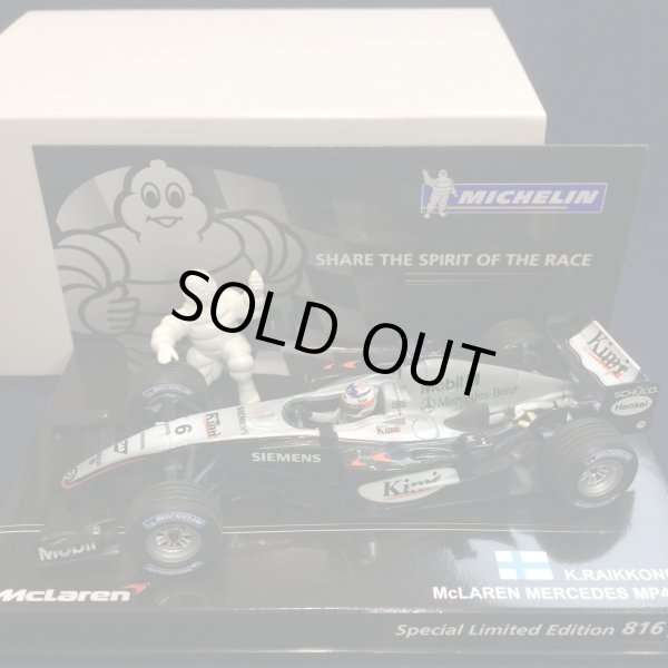 画像1: セカンドハンド品●ミシュラン別注●PMA1/43 McLAREN MERCEDES MP4-19 (K.ライコネン）#6