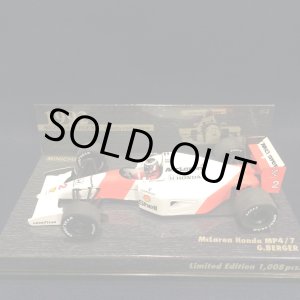 画像: セカンドハンド品●PMA1/43 鈴鹿レジェンド McLAREN HONDA MP4/7 (G.ベルガー）#2