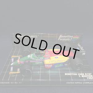 画像: セカンドハンド品●PMA1/43 BENETTON FORD B187 (T.ブーツェン)1987 #20