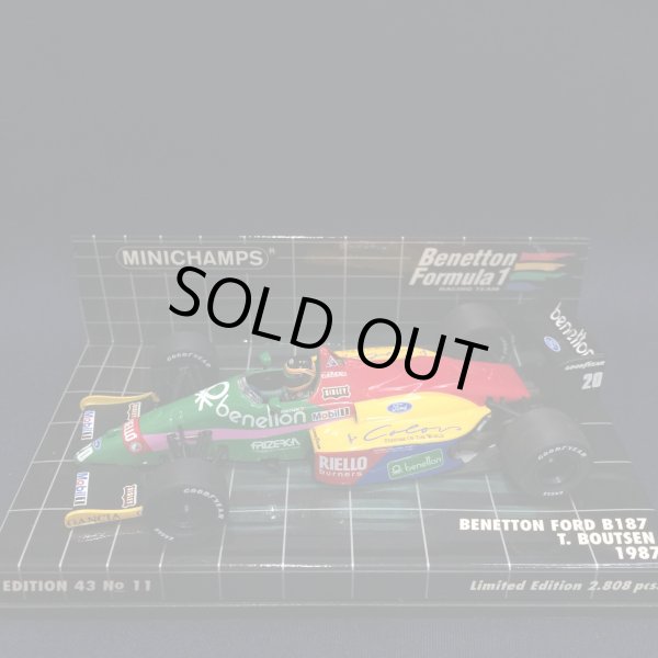 画像1: セカンドハンド品●PMA1/43 BENETTON FORD B187 (T.ブーツェン）1987 #20