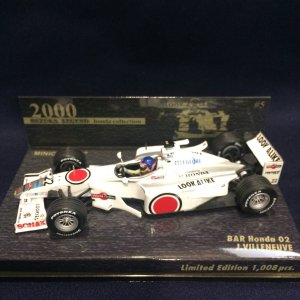 画像: セカンドハンド品●PMA1/43 鈴鹿レジェンド BAR HONDA 02 (J.ビルヌーブ） #22