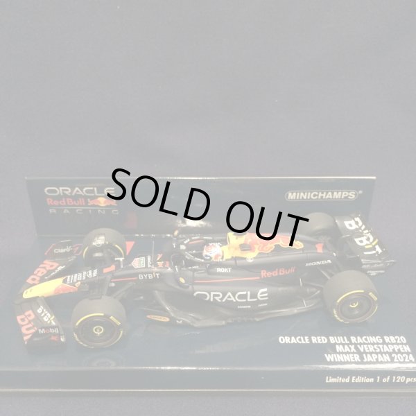 画像1: 新品正規入荷品●PMA1/43 ORACLE RED BULL RB20 WINNER JAPAN GP 2024 (M.フェルスタッペン）#1