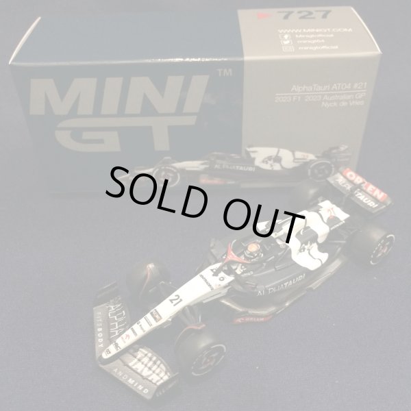 画像1: 新品正規入荷品●TSMMODEL 1/64 ALPHA TAURI AT04 AUSTRALIAN GP 2023 (N.デフリース）#21