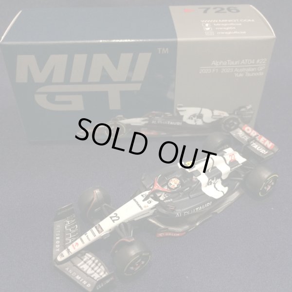 画像1: 新品正規入荷品●TSMMODEL 1/64 ALPHA TAURI AT04 AUSTRALIAN GP 2023 (角田裕毅）#22