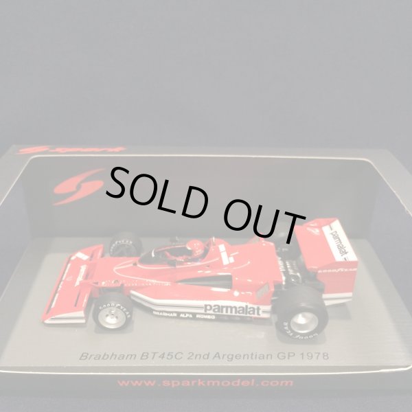 画像1: セカンドハンド品●SPARK1/43 BRABHAM BT45C 2nd ARGENTIAN GP 1978 (N.ラウダ）